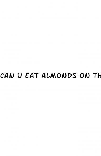 can u eat almonds on the keto diet