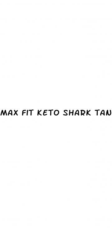 max fit keto shark tank