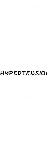 hypertension and vertigo