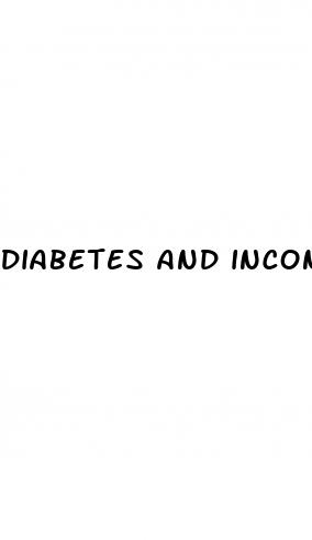 diabetes and incontinence