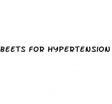 beets for hypertension
