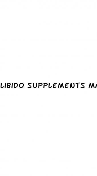 libido supplements male