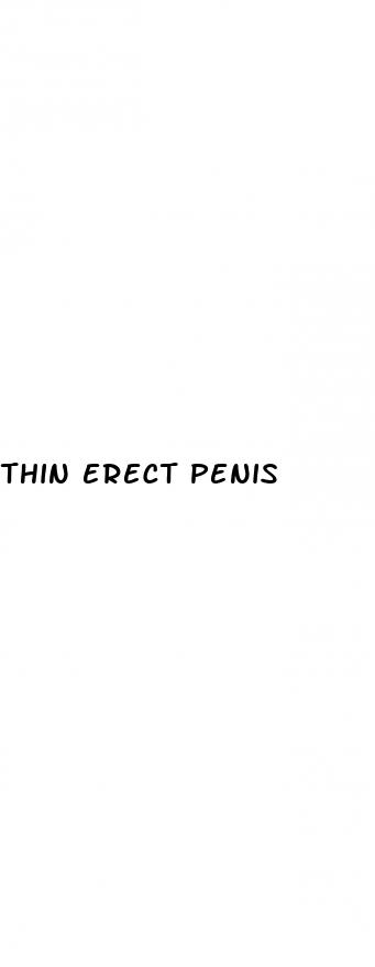 thin erect penis