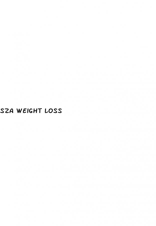 sza weight loss