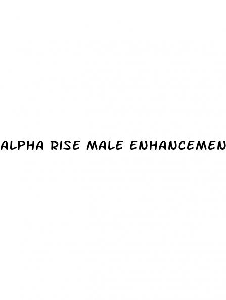 alpha rise male enhancement ingredients