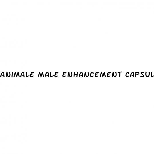 animale male enhancement capsules