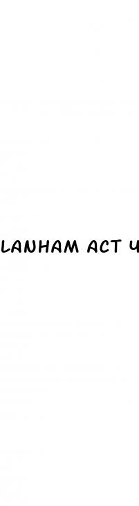 lanham act 43 a male enhancement