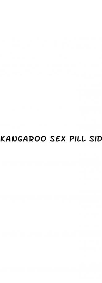 kangaroo sex pill side effects