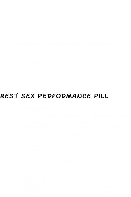 best sex performance pill