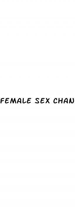 female sex change pills