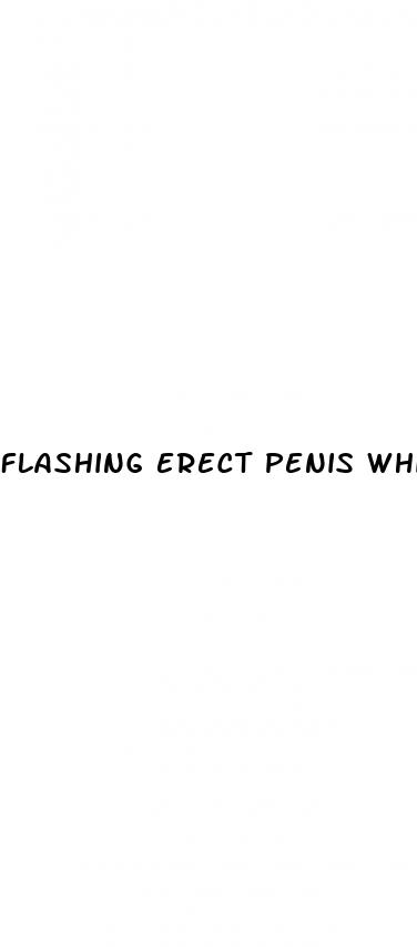 flashing erect penis white background nude