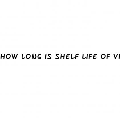how long is shelf life of viagra