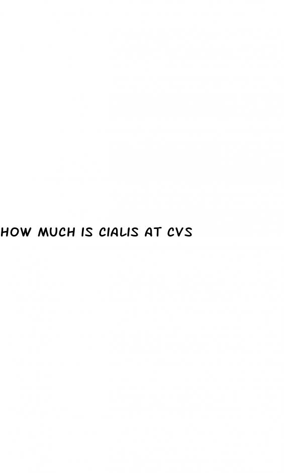 how much is cialis at cvs