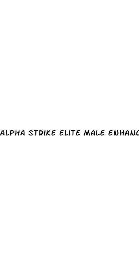 alpha strike elite male enhancement gnc