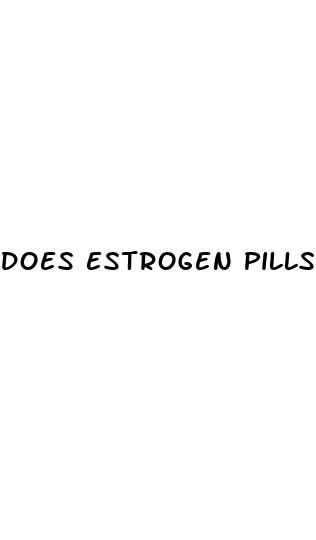 does estrogen pills increase sex drive