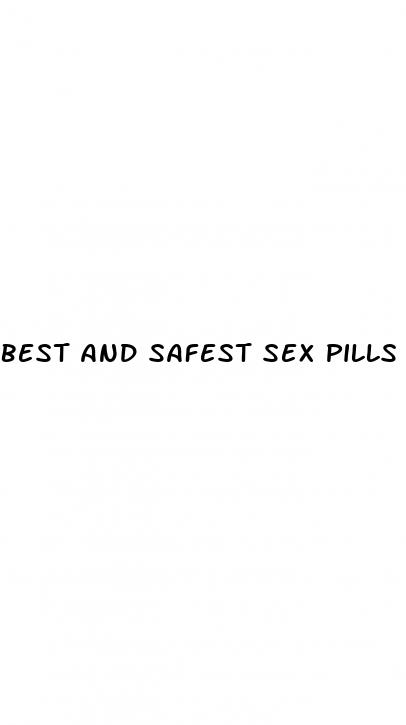 best and safest sex pills