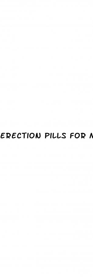erection pills for men