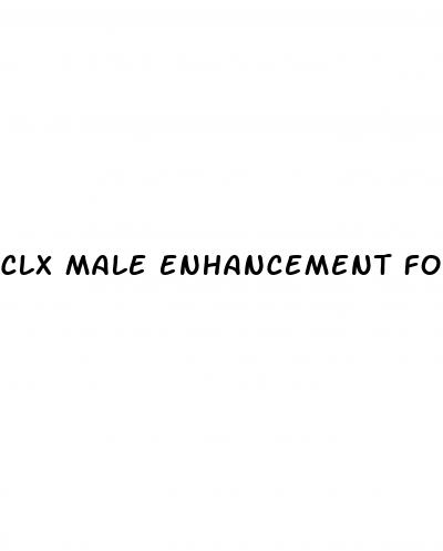clx male enhancement formula reviews