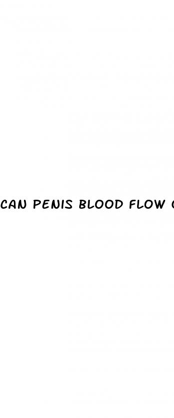 can penis blood flow get clogged for erections