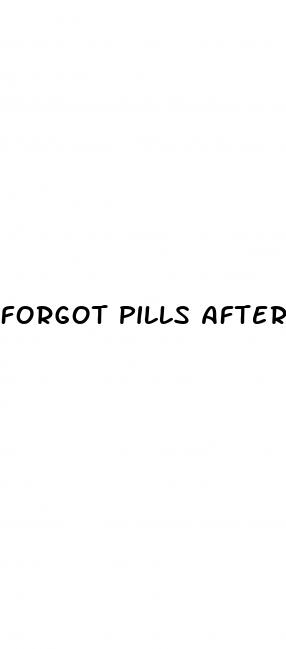 forgot pills after sex pregnancy