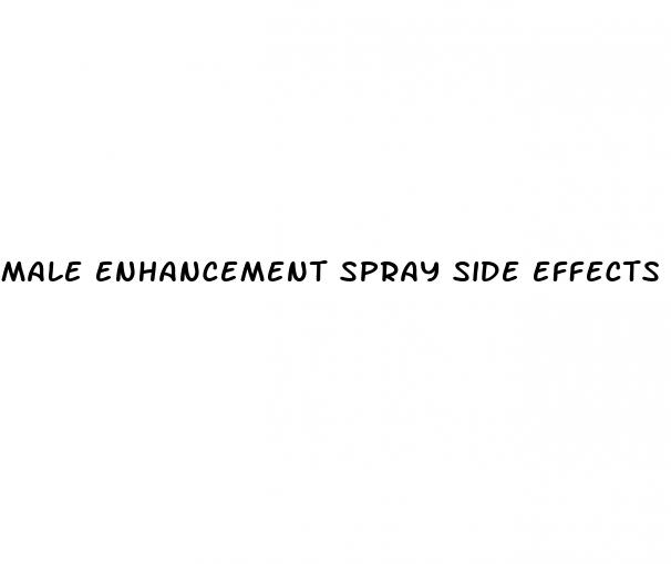 male enhancement spray side effects
