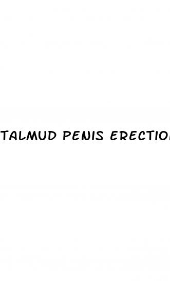 talmud penis erection brain