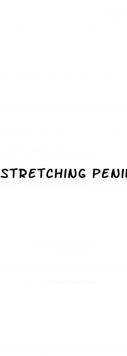 stretching penile suspensory ligament