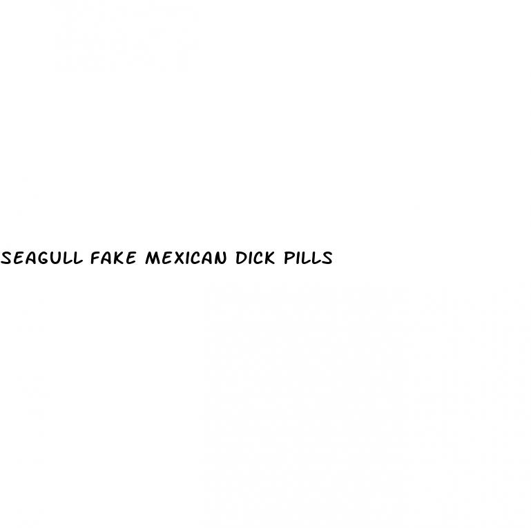 seagull fake mexican dick pills