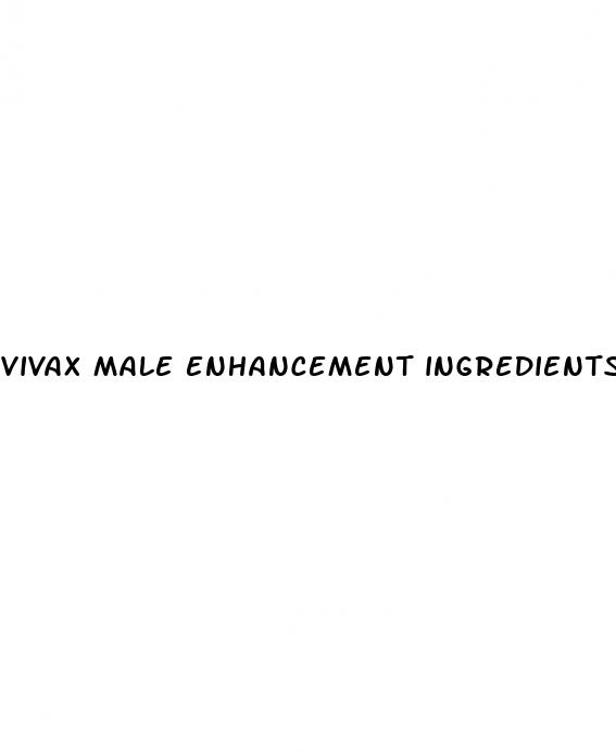 vivax male enhancement ingredients