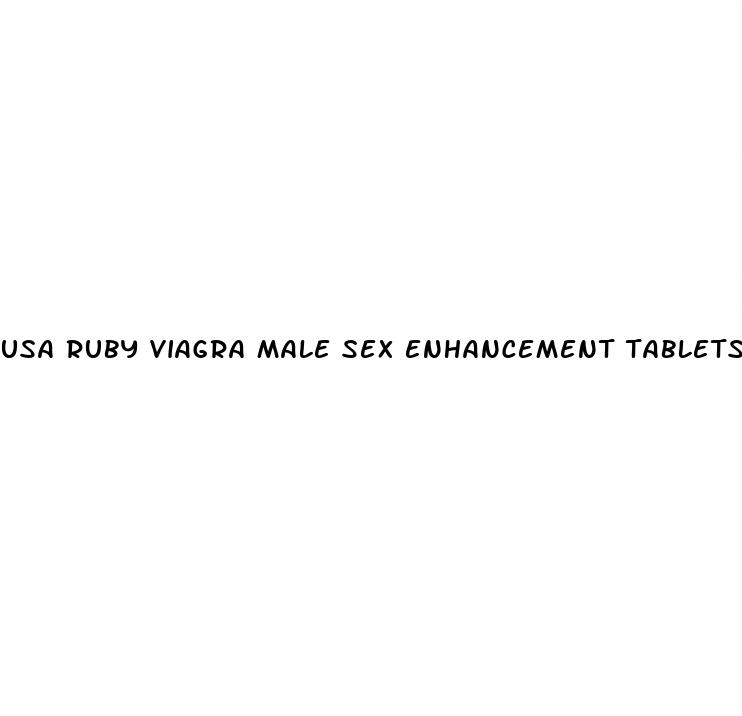 usa ruby viagra male sex enhancement tablets