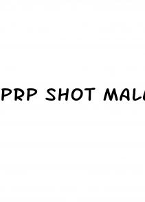 prp shot male enhancement