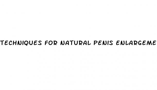 techniques for natural penis enlargement full