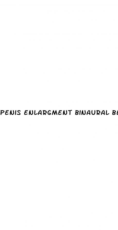 penis enlargment binaural beat