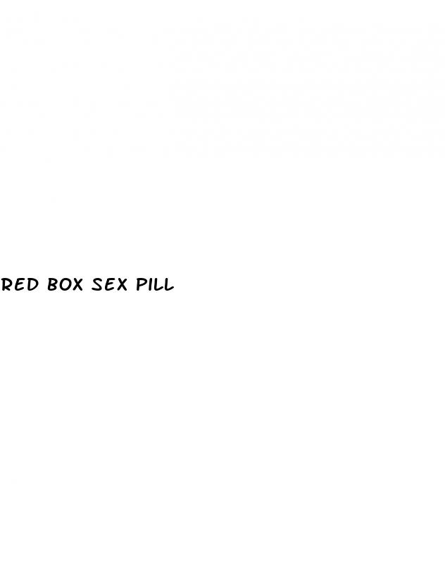 red box sex pill