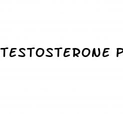 testosterone pill for ed