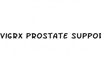 vigrx prostate support ingredients