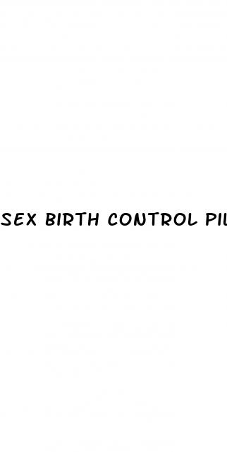 sex birth control pills
