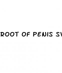 root of penis swollen when erect