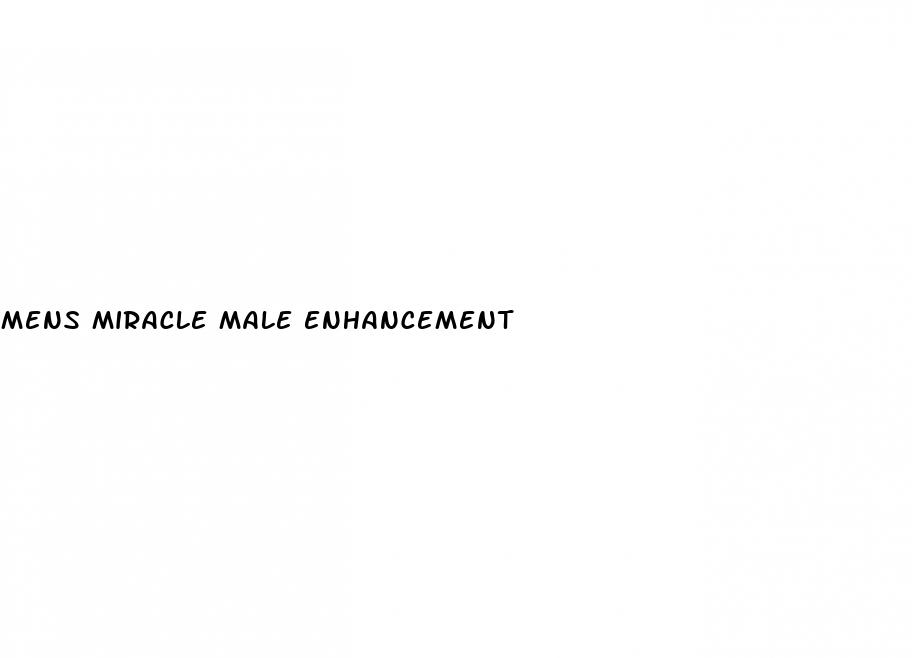 mens miracle male enhancement
