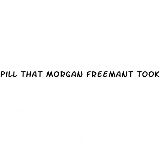 pill that morgan freemant took for ed