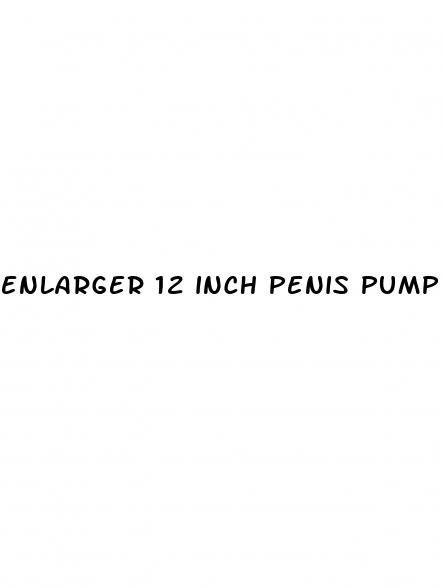 enlarger 12 inch penis pump