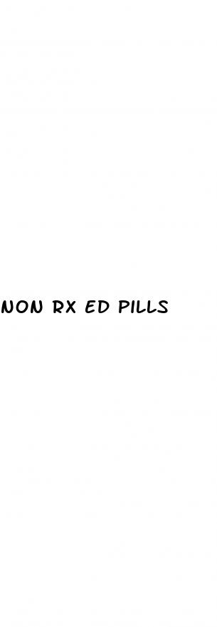 non rx ed pills