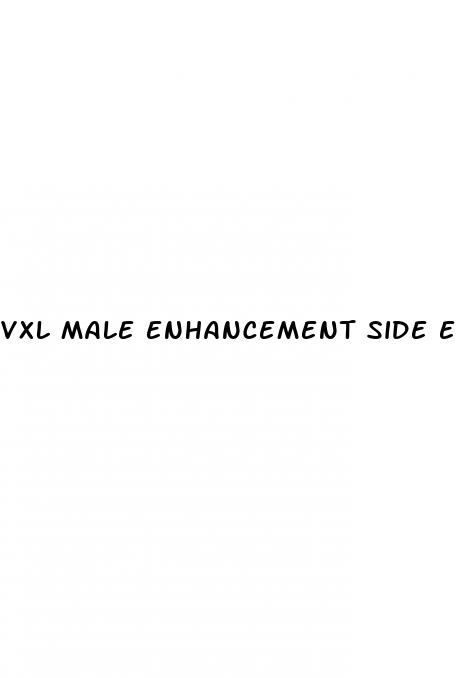 vxl male enhancement side effects
