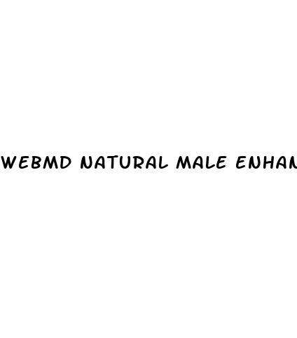 webmd natural male enhancement