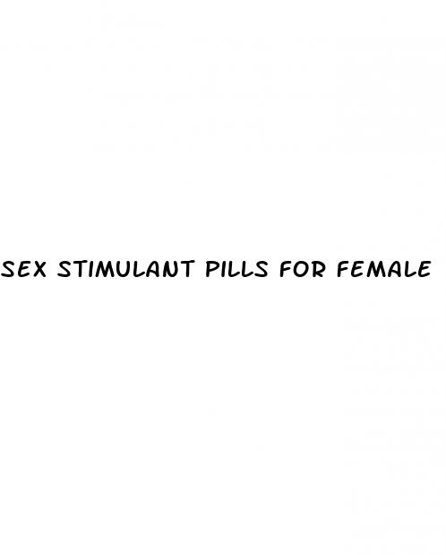 sex stimulant pills for female