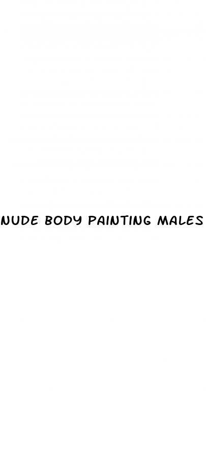 nude body painting males erect penis