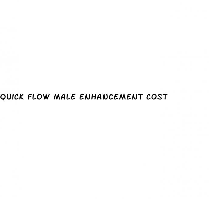 quick flow male enhancement cost
