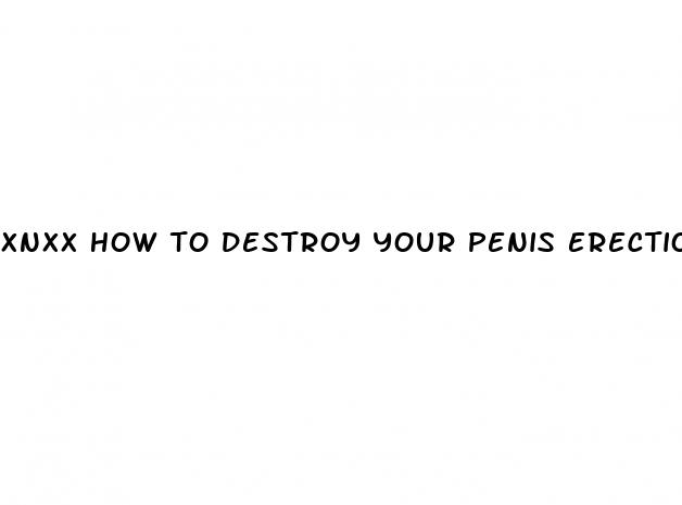 xnxx how to destroy your penis erection