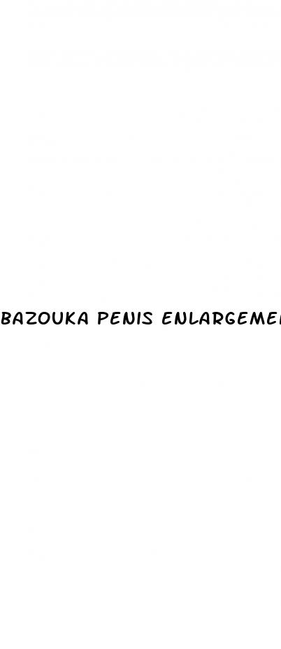 bazouka penis enlargement cream