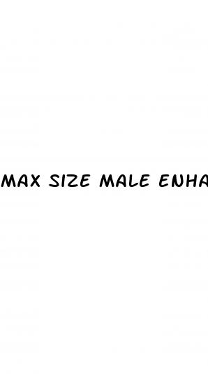 max size male enhancement gel